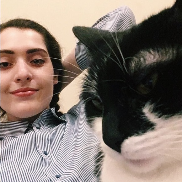 Zara Pinstripe Top - Picture 2 of 6